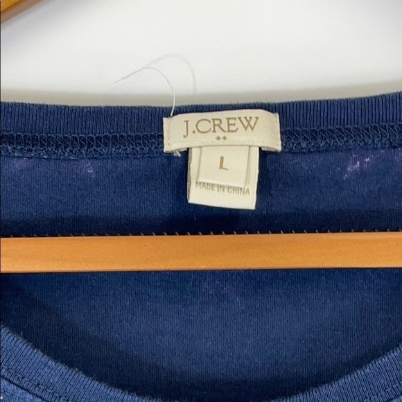J CREW TOP STARS SZ L - Picture 2 of 9